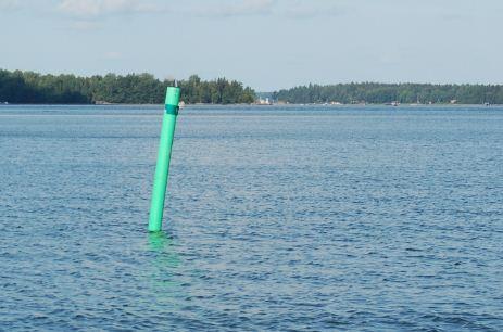 Bilden föreställer ett annat sjömärke än det nu saknade